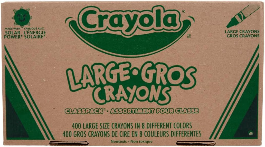 Crayola Crayon Classpack 400ct - Perfect for Kids Art Projects