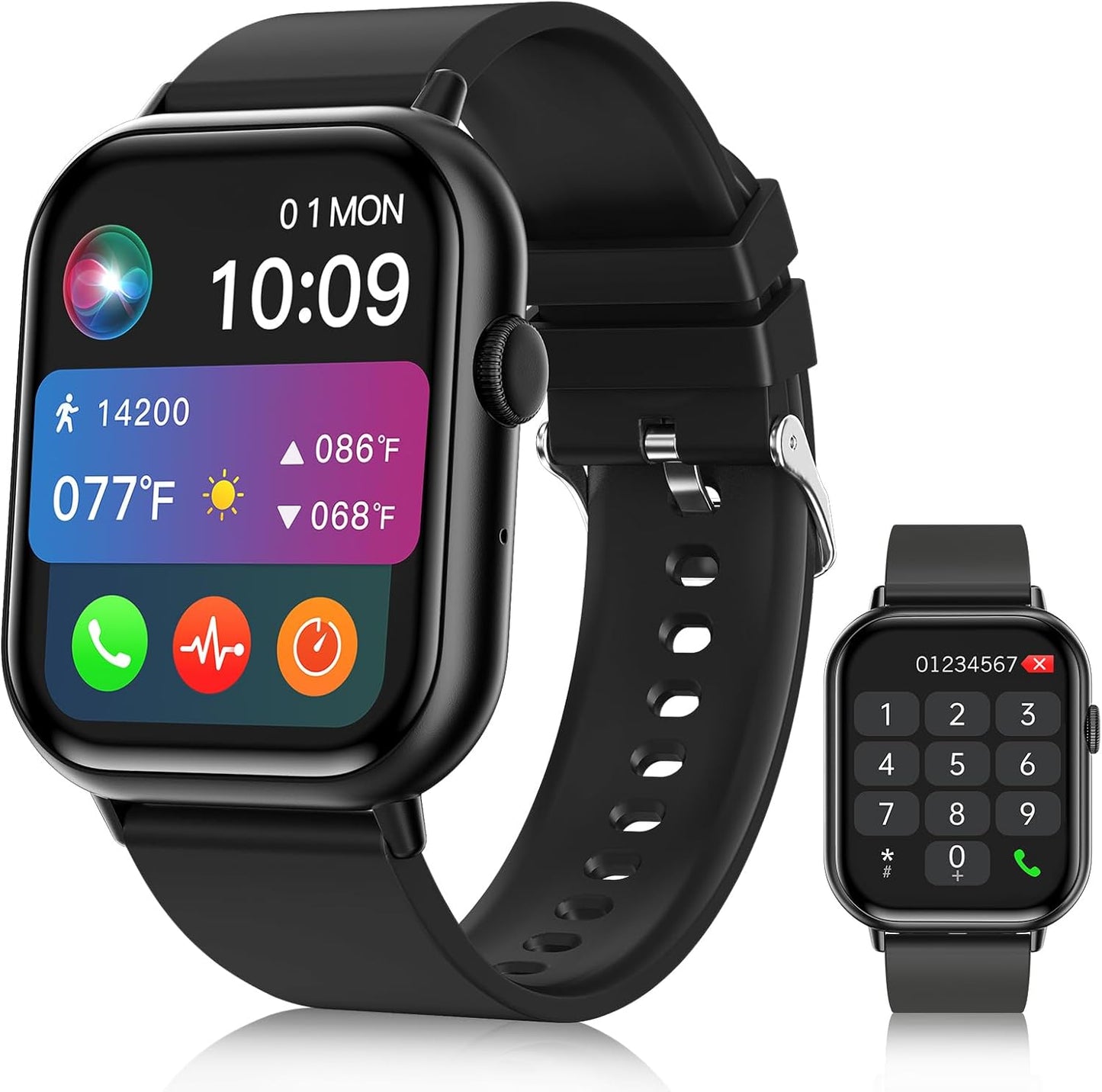 Williben HD Smartwatch: Answer Calls, Monitor Health, Fitness Tracker