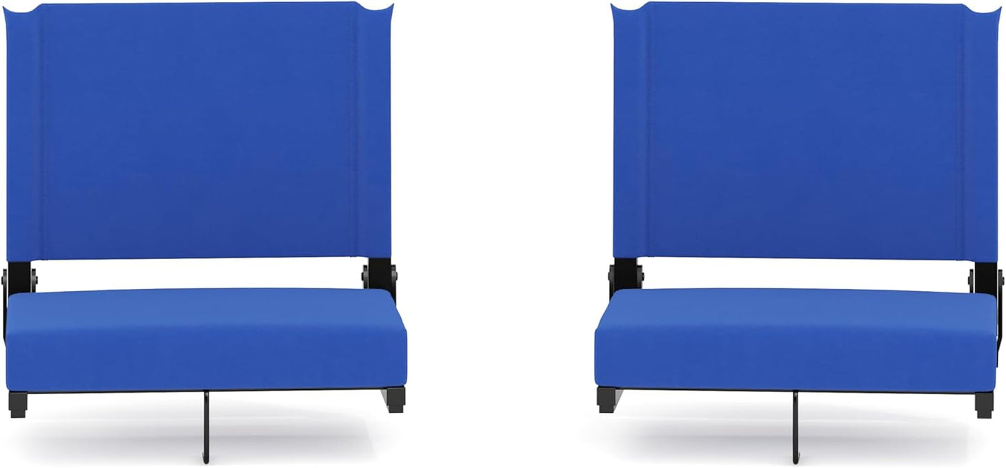 Portable Stadium Seats for Bleachers - Comfortable Folding Chairs