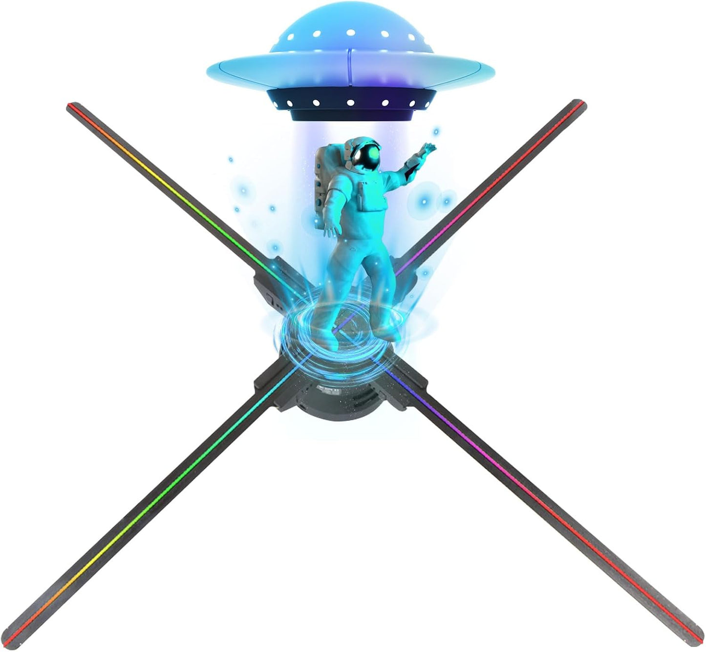 Magical 3D Hologram Fan for Stunning Displays