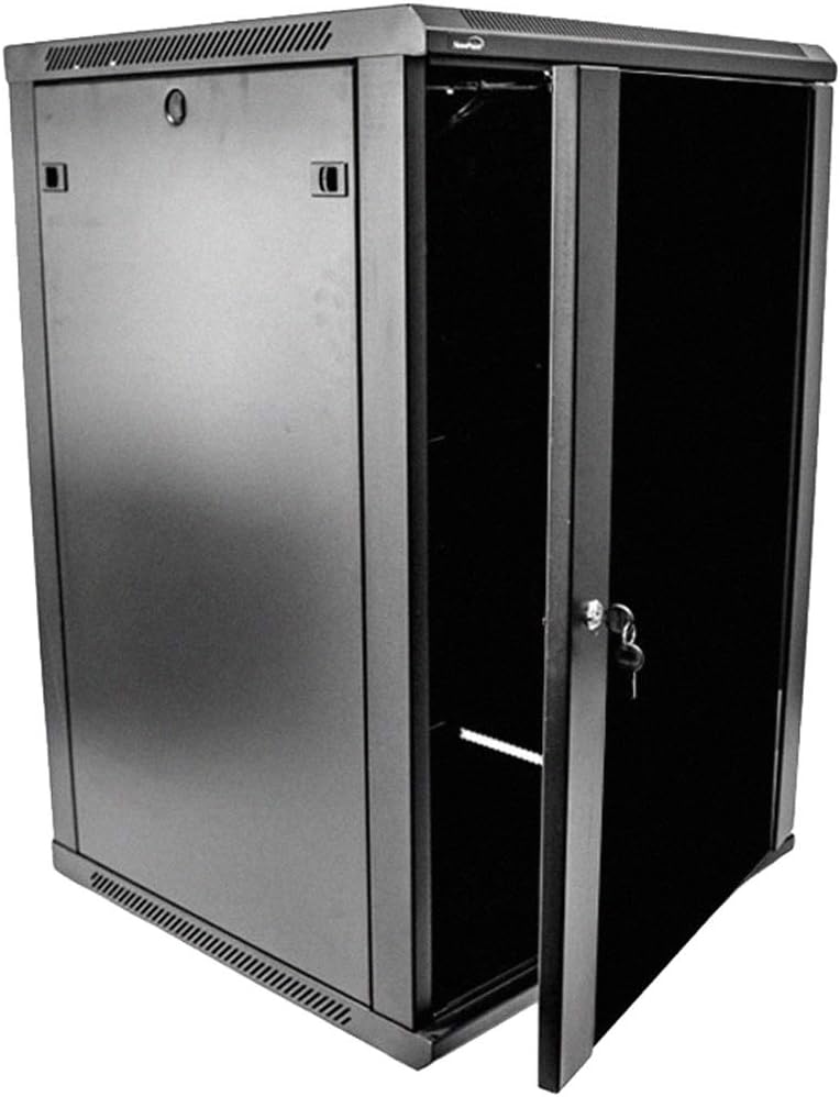 Navepoint 18U Deluxe IT Wallmount Cabinet for Network Racks