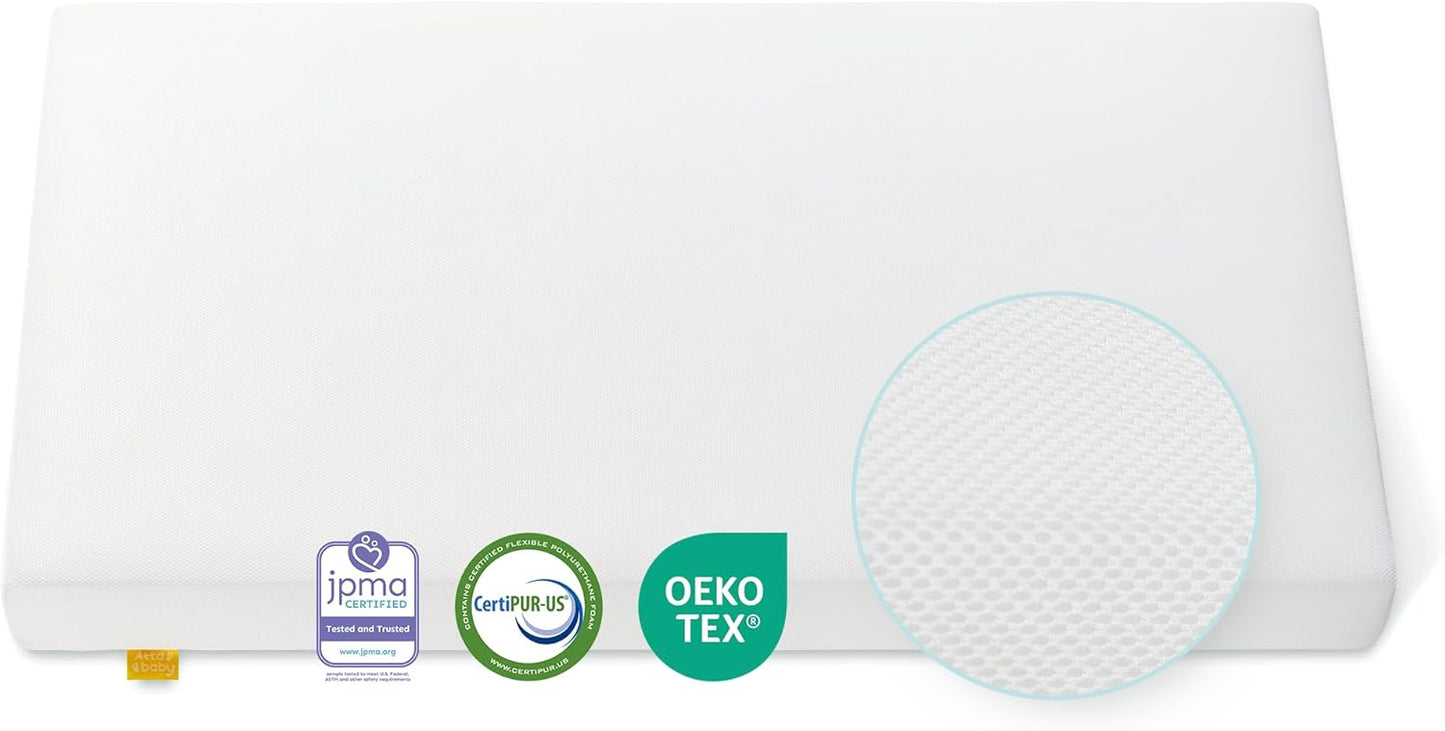 JPMA Certified Crib Mattress for Safe and Comfortable Sleep