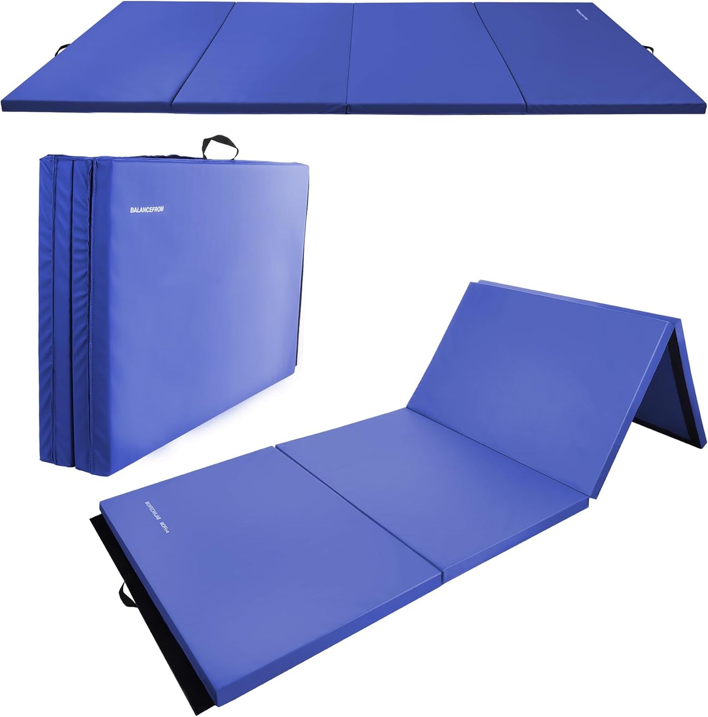 Folding Exercise Gymnastics Mat for Home Gym and Yoga Use