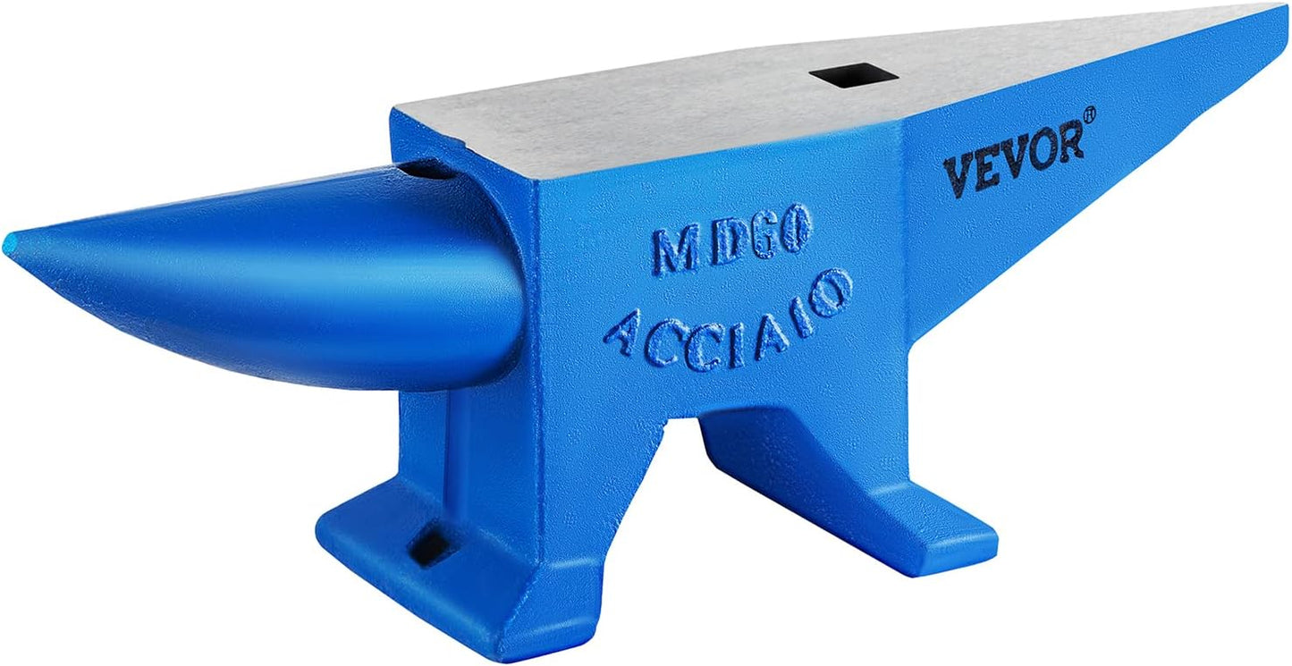 Happybuy 132Lbs Cast Steel Anvil for Blacksmithing and Metalwork