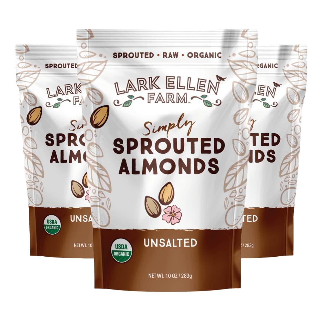 Organic Sprouted Almonds for Healthy Snacking Anytime