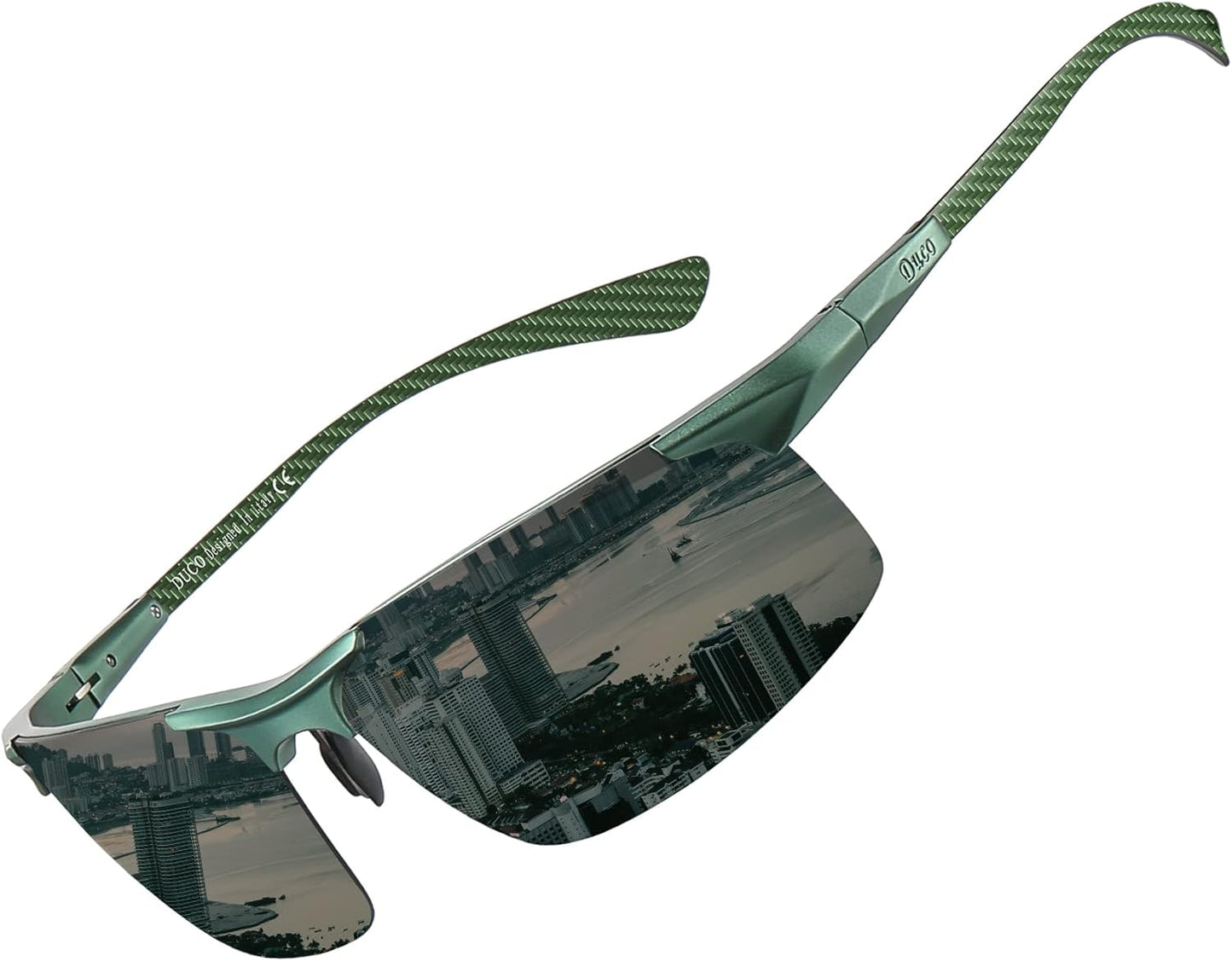 DUCO Mens Polarized Sports Sunglasses for Fishing and Driving