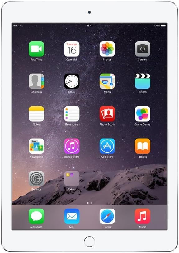 Apple iPad Air 2 64GB Cellular Silver - Renewed Quality Device