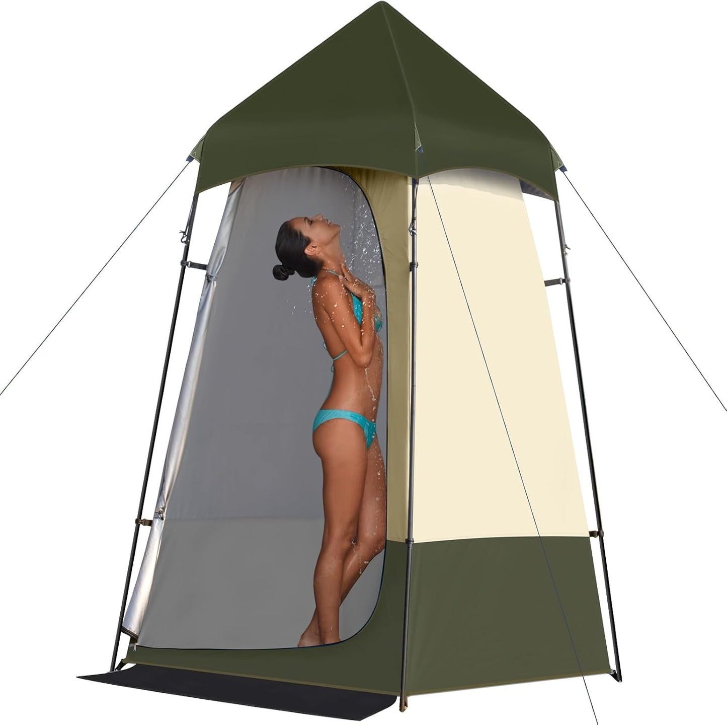 Portable Camping Shower Tent for Outdoor Privacy and Comfort