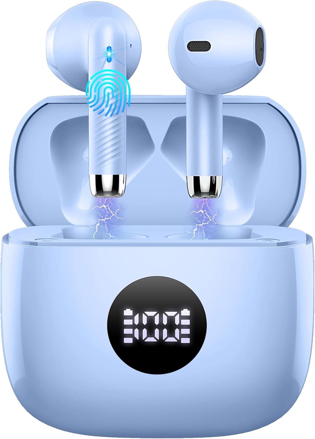 Jxrev Wireless Earbuds: Noise Cancelling, 40H Playtime