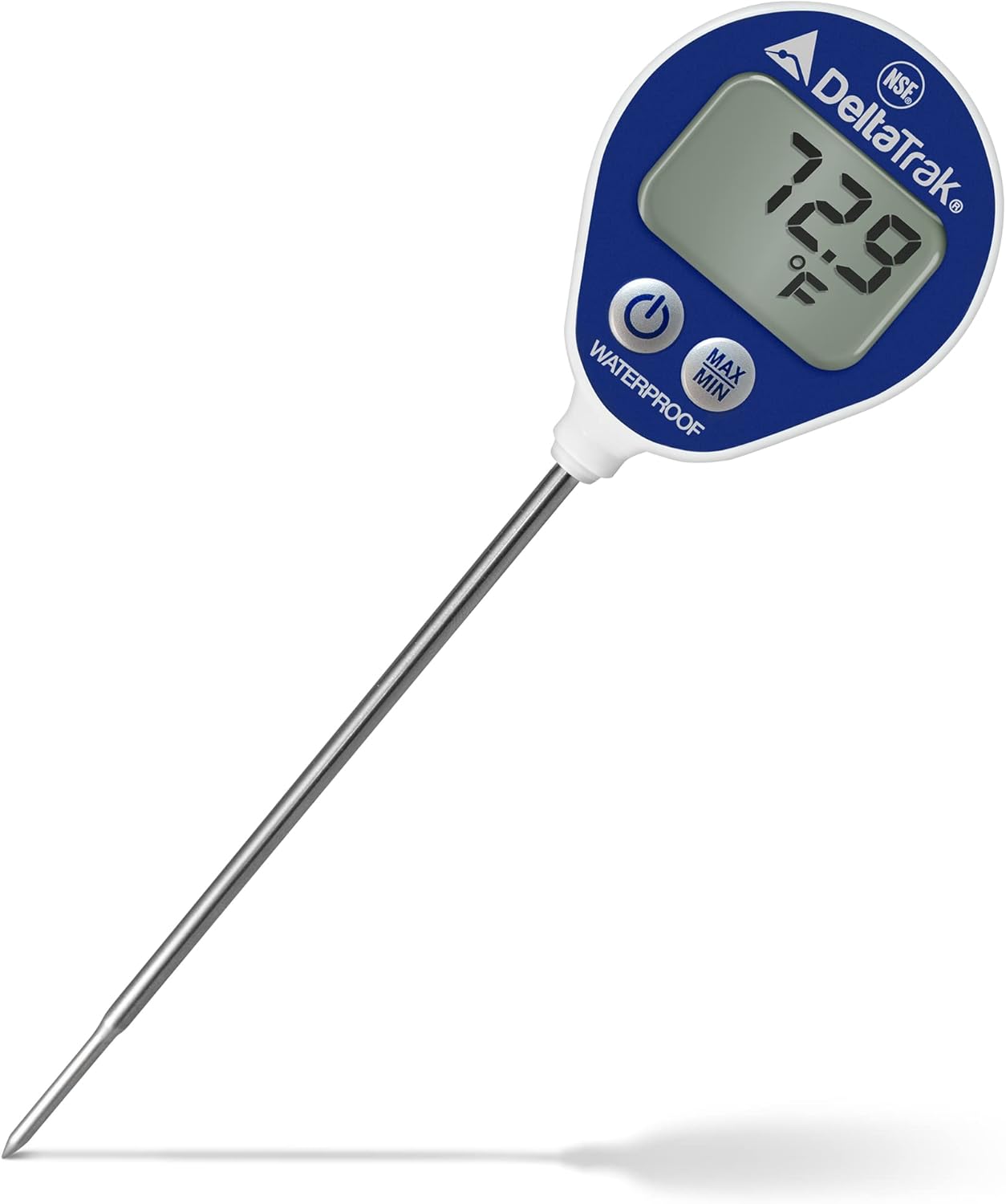 DeltaTrak 11050 Waterproof Meat Thermometer - NSF Certified