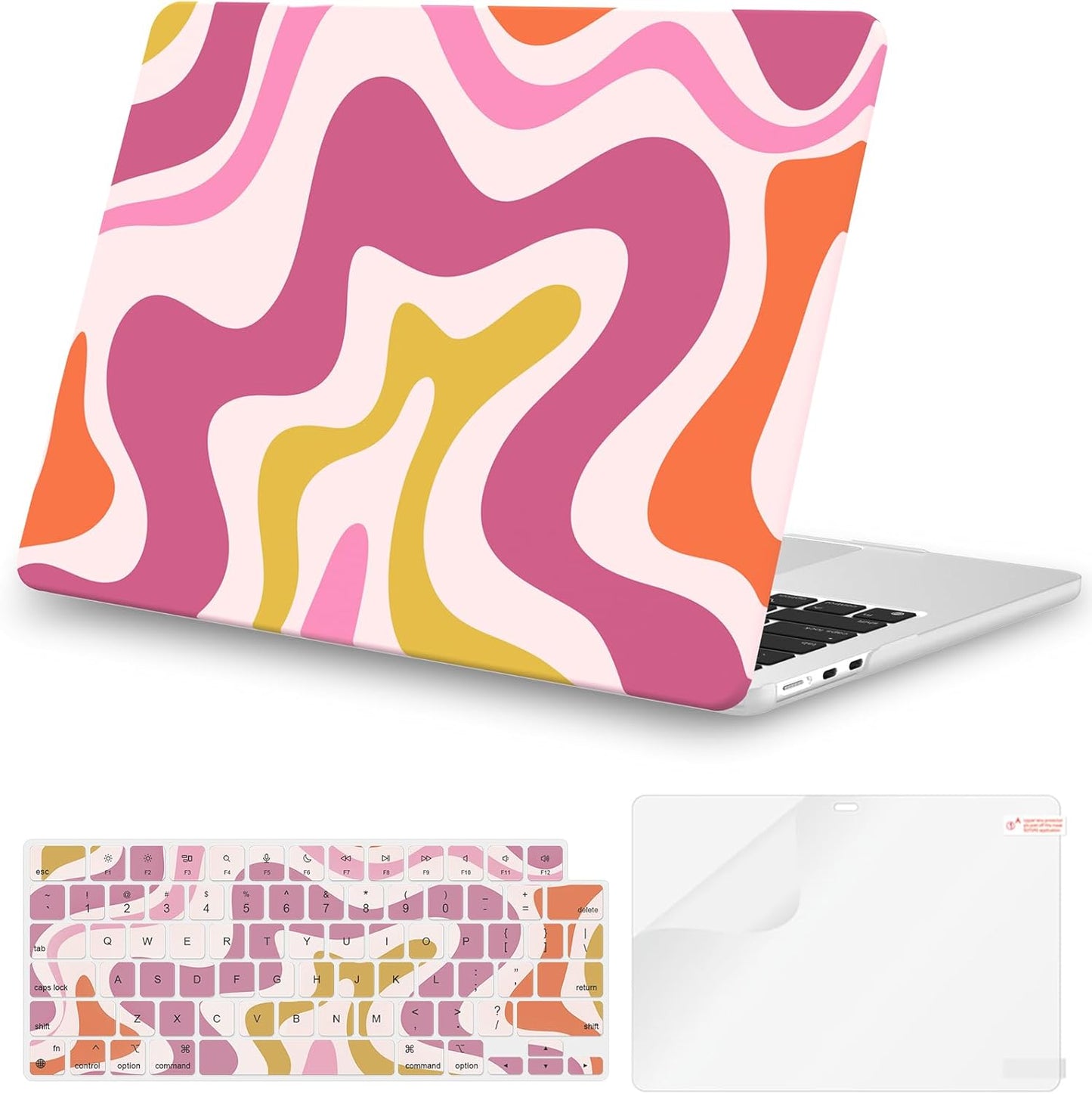 Enhanced Protection: iCasso MacBook Air 13 Case + Cover Set