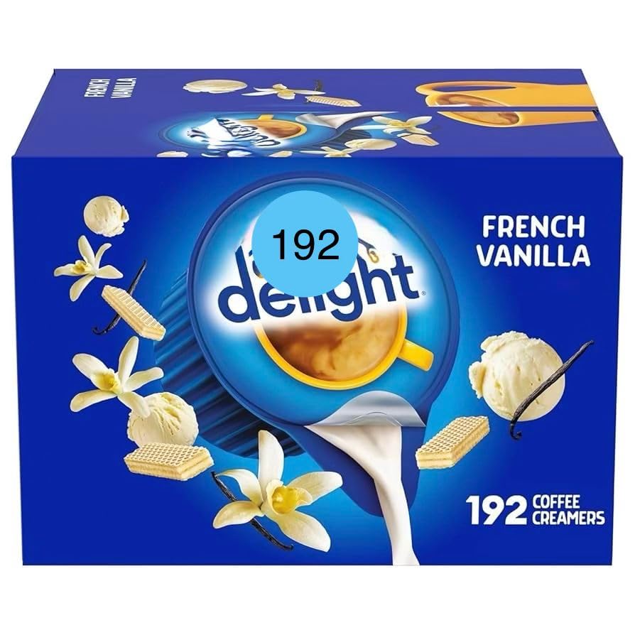 French Vanilla Coffee Creamer Singles for Perfect Coffee Every Time