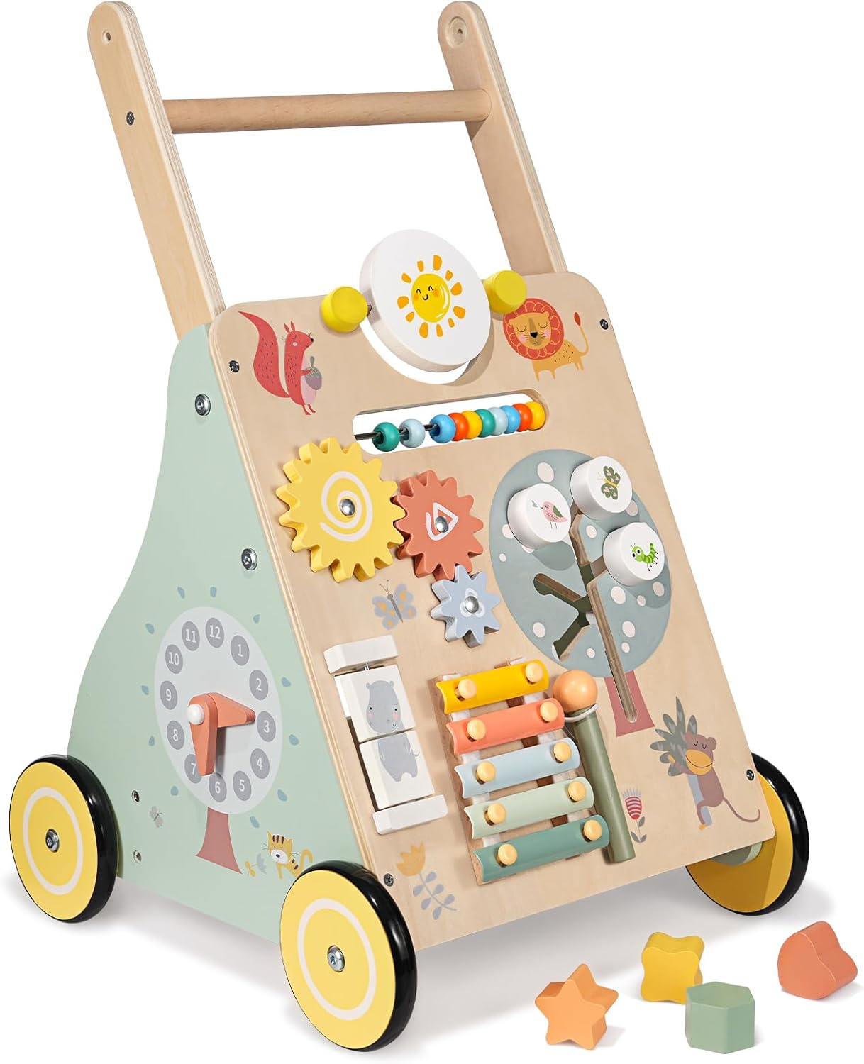 Wooden Baby Walker - Motor Skills Development