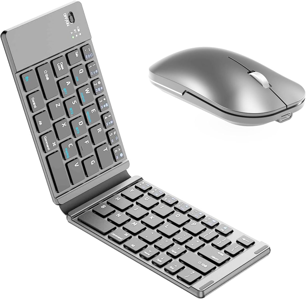 Portable Bluetooth Combo for Any Device - Gray