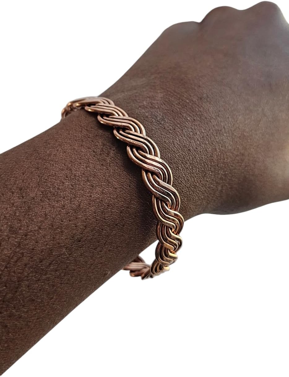 African Copper & Brass Cuff Bracelets for Stylish Women