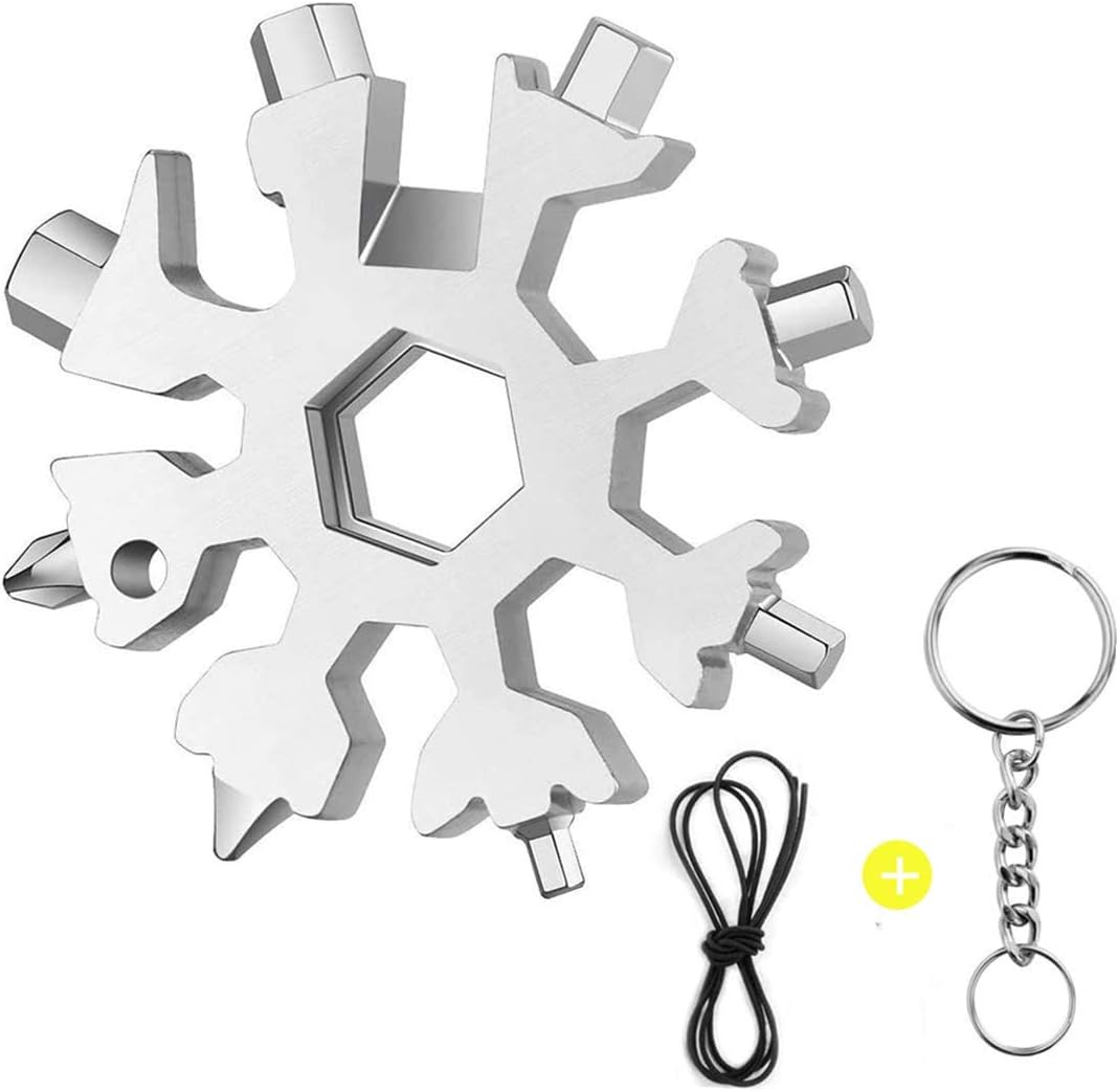 Snowflake Multitool: Ultimate Stocking Stuffer!