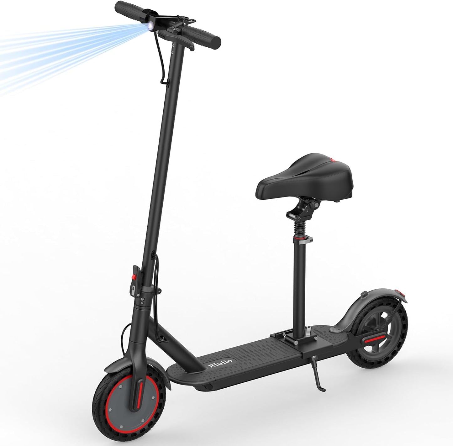 Electric Scooter with Seat for Adults - 19MPH & 21-Mile Range