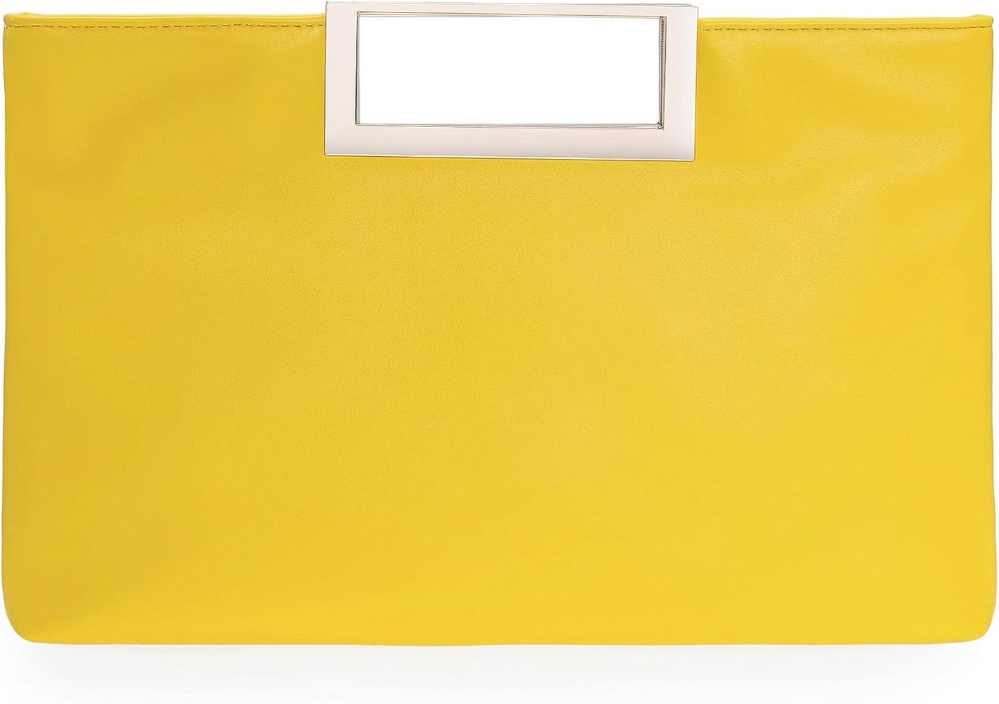 Stylish Women Convertible Clutch Purse in Vegan Leather Design