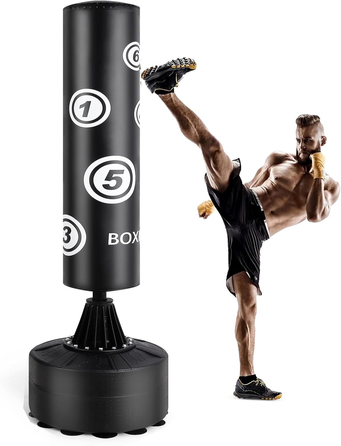 Faster, Stronger, Better: Jojoka Freestanding Punching Bag