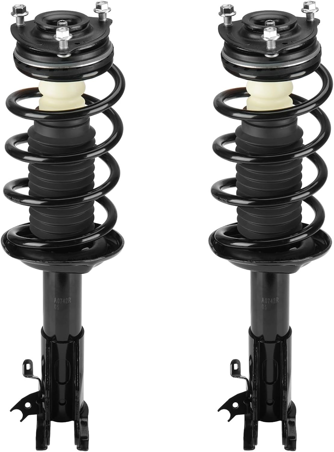 Front Strut Shock Assembly w/Coil Spring for Honda Civic Sedan