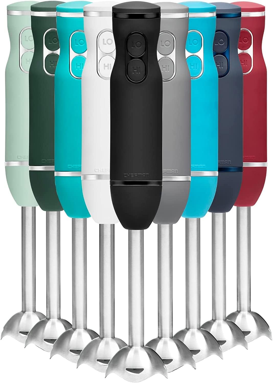 Powerful Chefman Hand Blender - Crush Ice & Blend with Ease