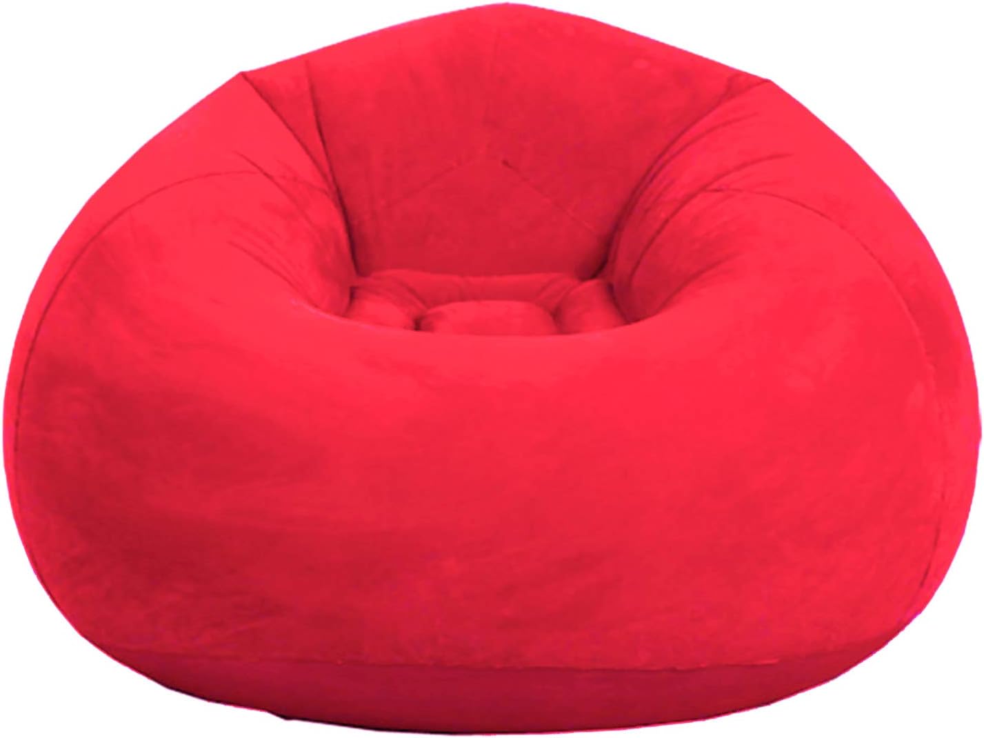 Red Inflatable Air Sofa Chair - Organize in Style!