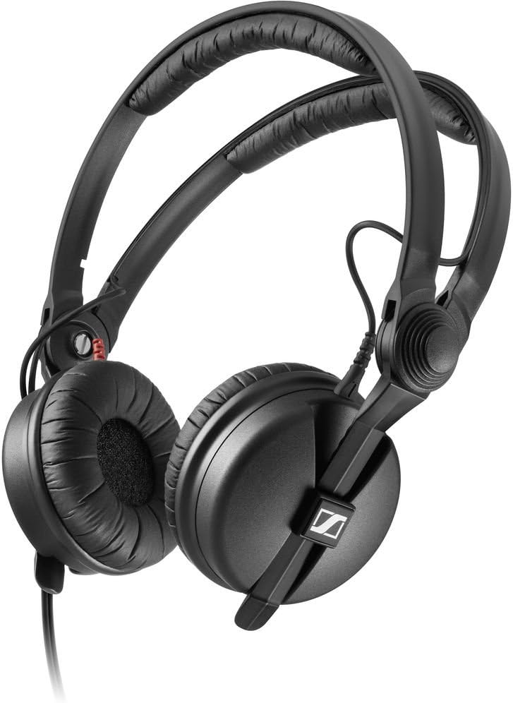 Sennheiser HD 25 PLUS On Ear Closed Back Monitoring Headphones