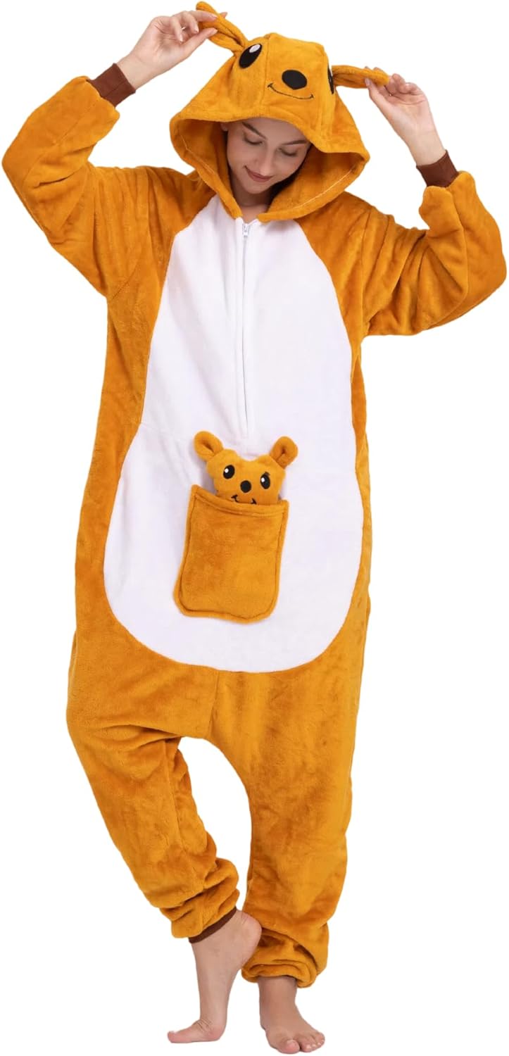 Unisex Adult Animal Onesie Pajamas for Fun and Comfort