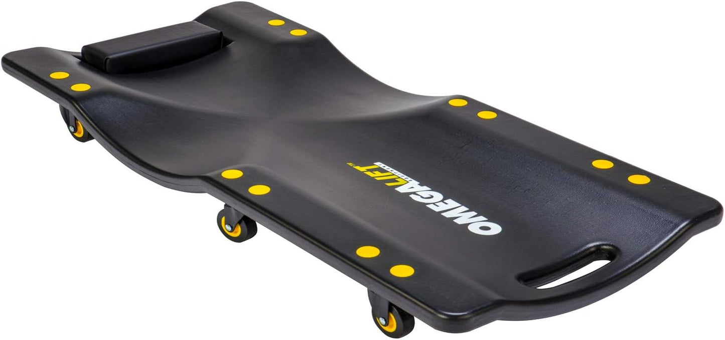 Omega 91900 Plastic Creeper for Comfort and Maneuverability