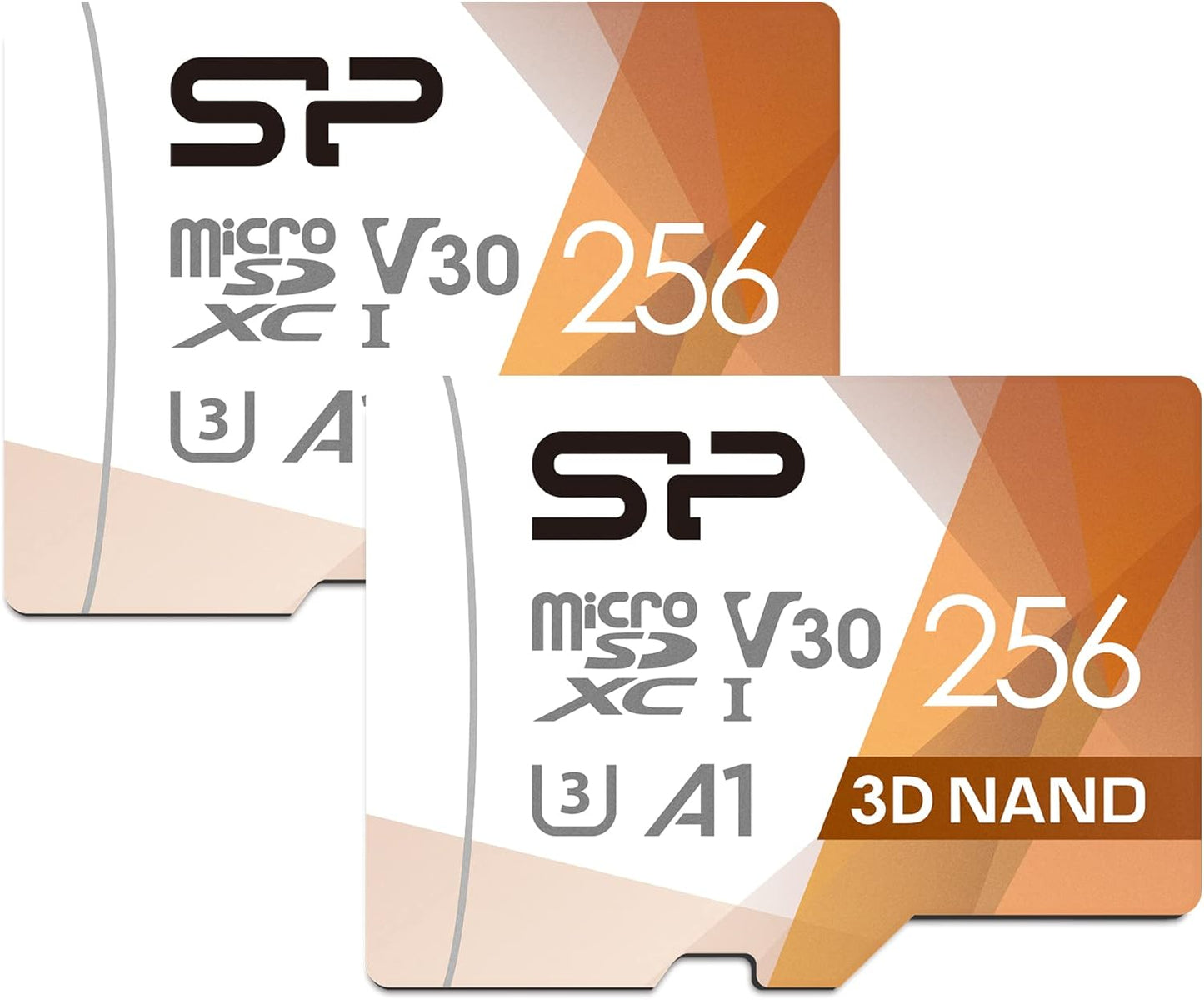 High-Speed 256GB MicroSD 2-Pack SP Silicon Power