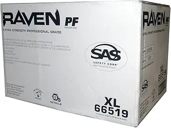SAS Safety Raven Powder-Free Nitrile Disposable Gloves Review