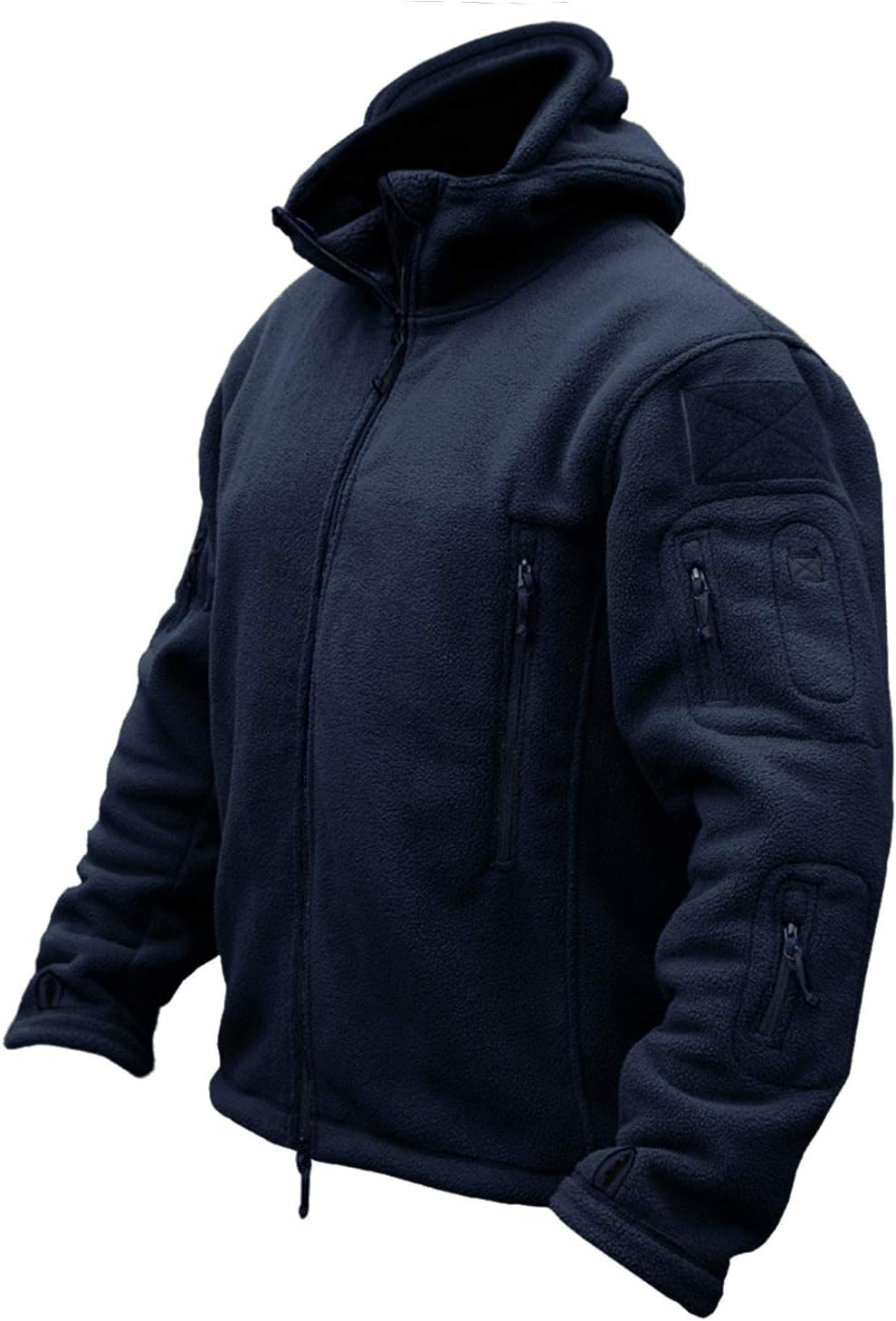CRYSULLY Men's Military Tactical Sport Warm Fleece Jacket Coats