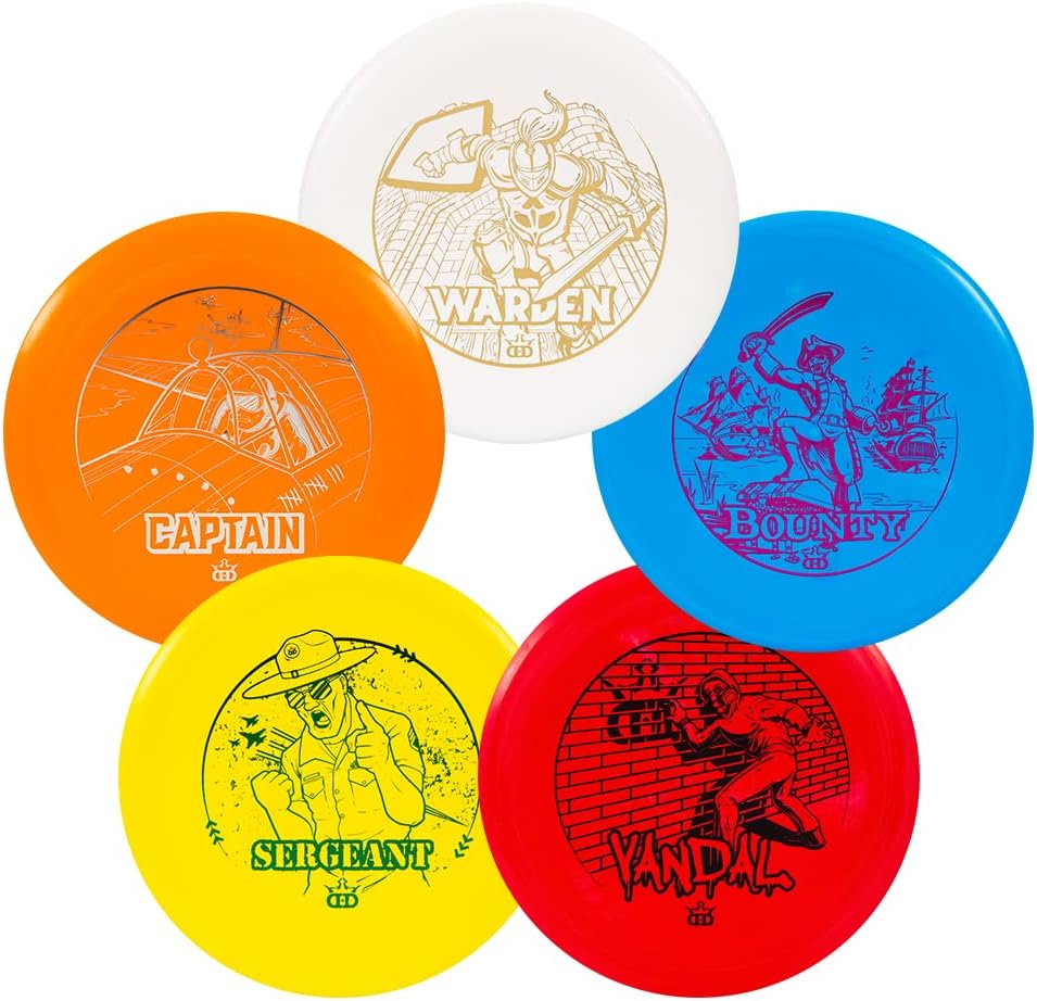 Dynamic Discs Prime 5-Disc Golf Set, Perfect for Beginners!
