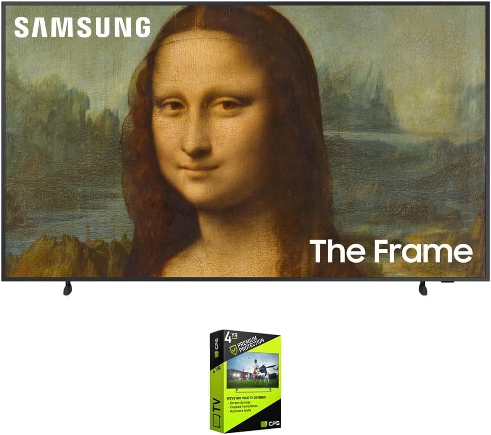 Samsung 65 The Frame QLED 4K Smart TV + 2 HDMI Cables