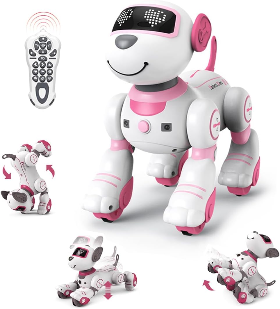 Interactive Robot Dog Toy - Singing, Dancing, Walking - Perfect Gift!