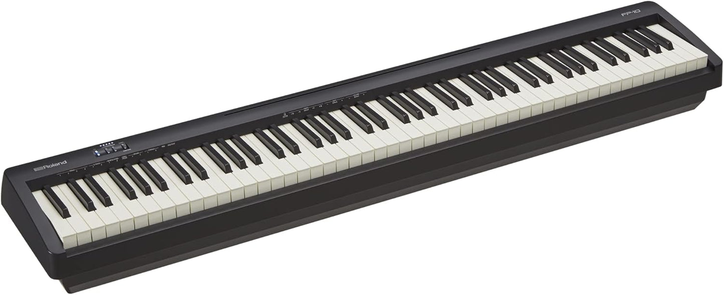 Roland FP-10 88-key Digital Keyboard with Bluetooth - Entry-Level Excellence