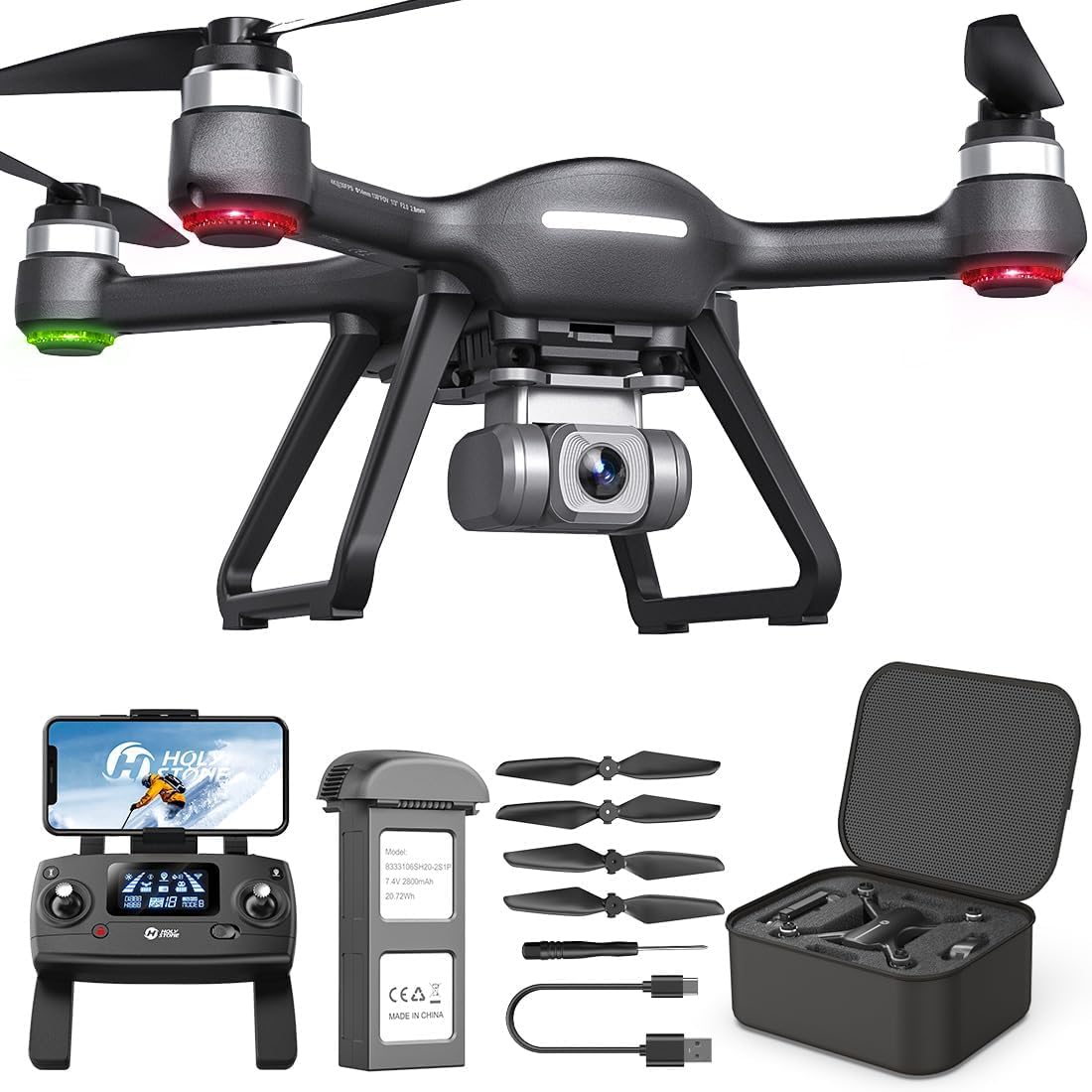 Holy Stone HS700E 4K Drone with EIS Camera