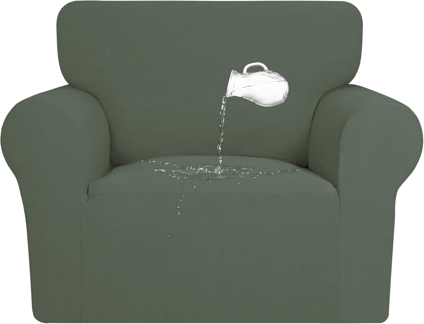 PureFit Waterproof Couch Cover Slipcovers for Pets and Kids