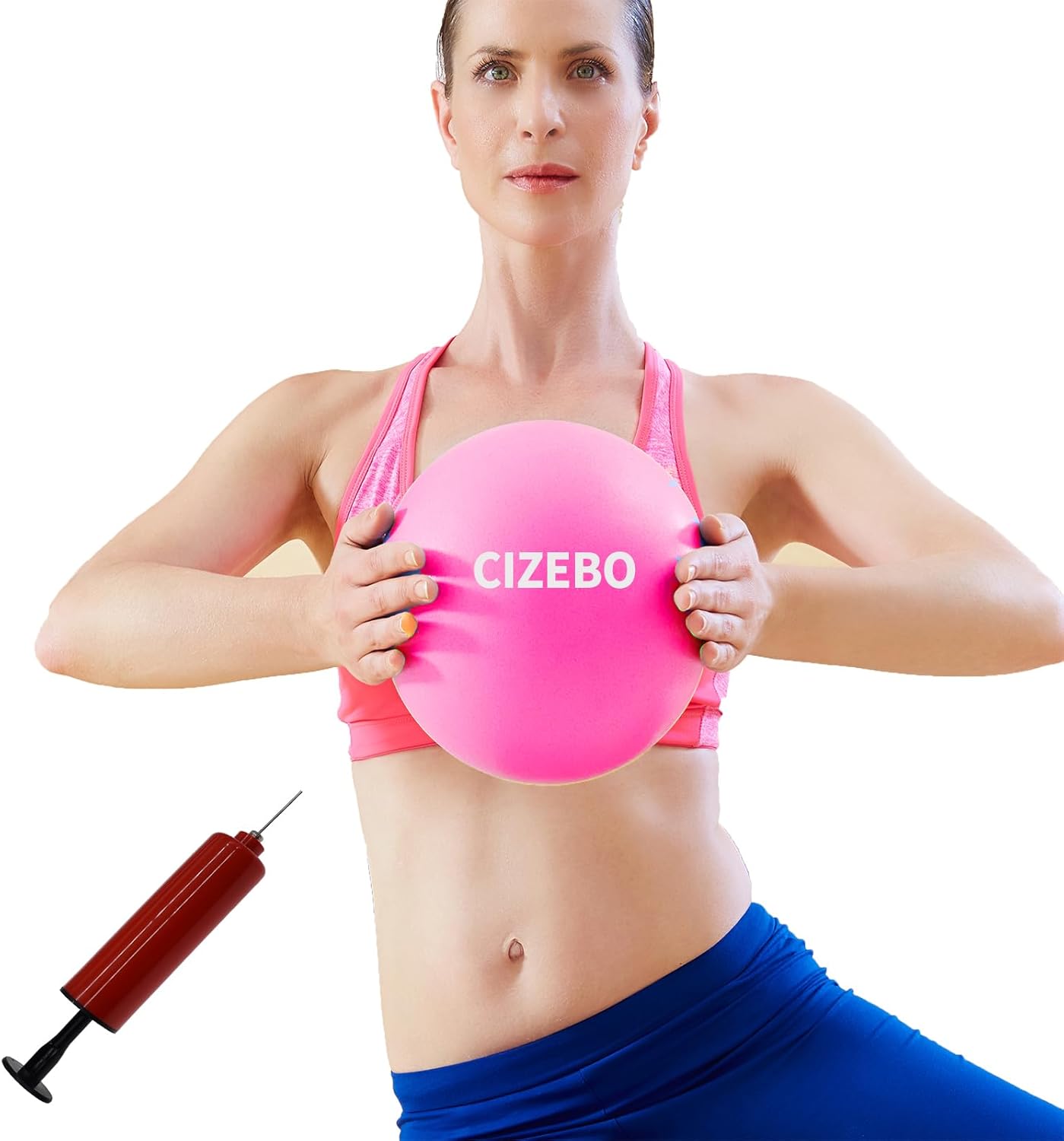 Ergonomic 8 Pilates Exercise Ball by CIZEBO