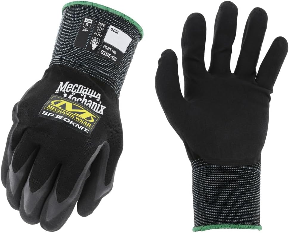 Mechanix SpeedKnit Work Gloves - High Dexterity!