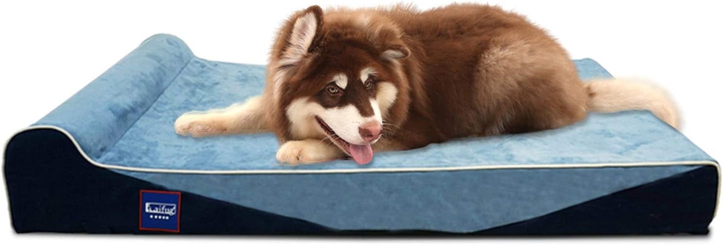 Laifug Orthopedic Memory Foam Dog Bed for Ultimate Comfort