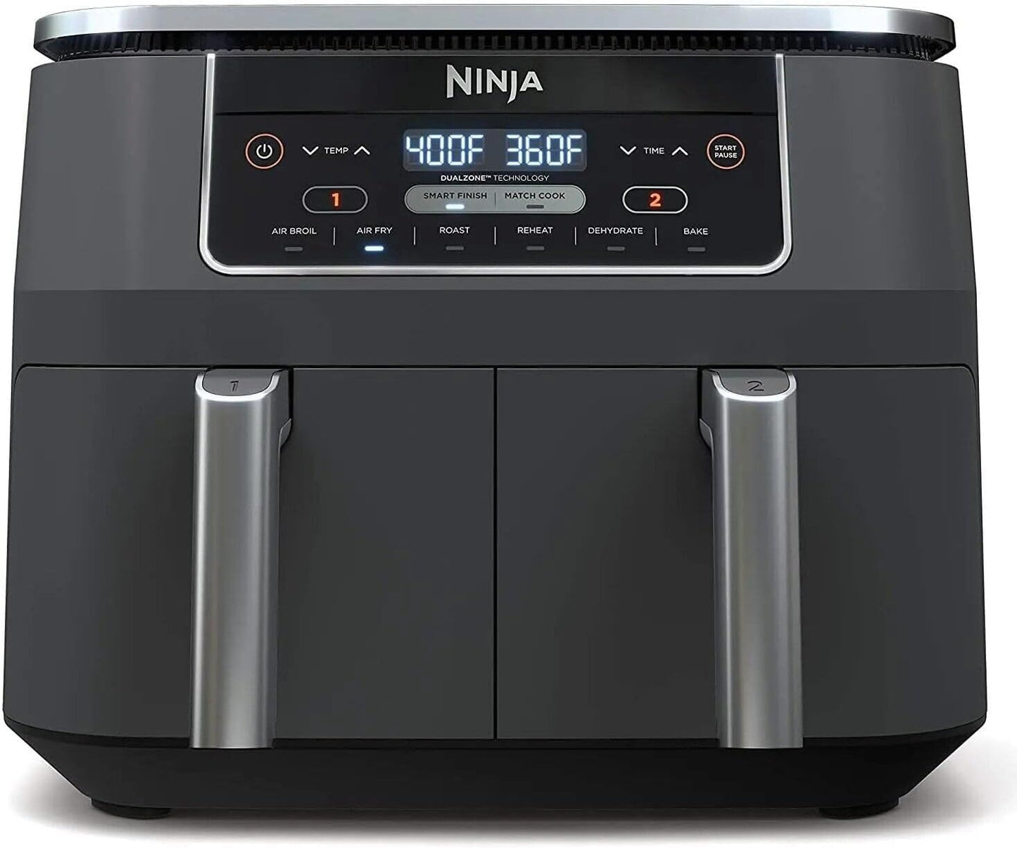 Ninja DualZone Air Fryer: 2 Baskets, Quick Meal Prep