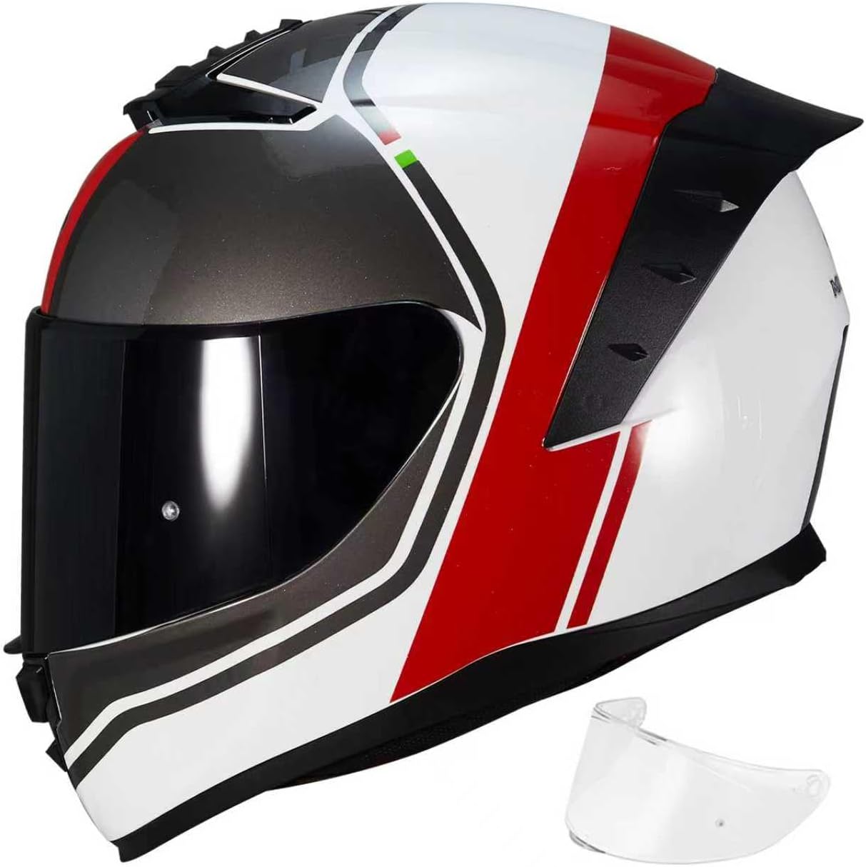 Full Face Motorcycle Helmet for Adults - DOT Approved Safety Gear