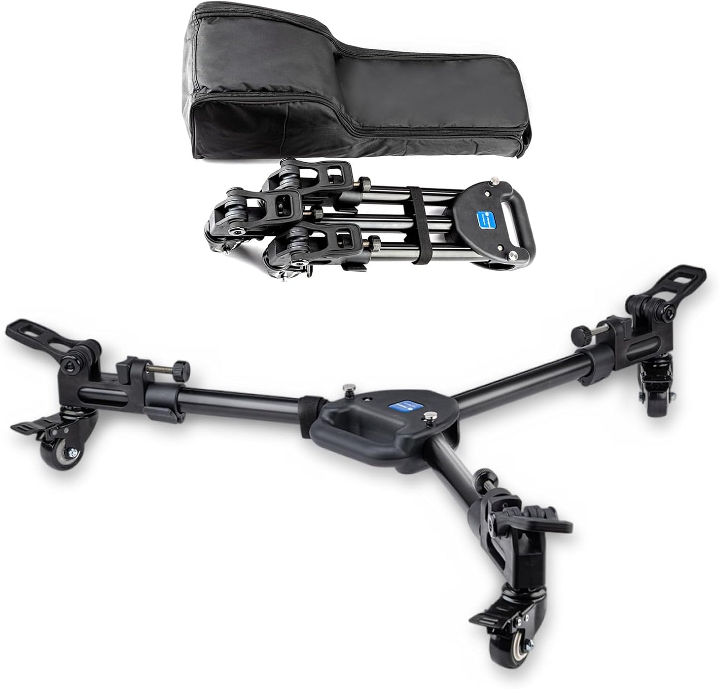 Fotopro Professional Photography Tripod Dolly for Smooth Mobility