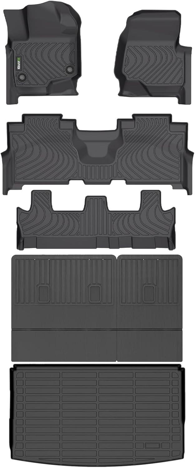 HAFIDI Floor Mats & Cargo Liner Set for 2021-2025 Ford Expedition
