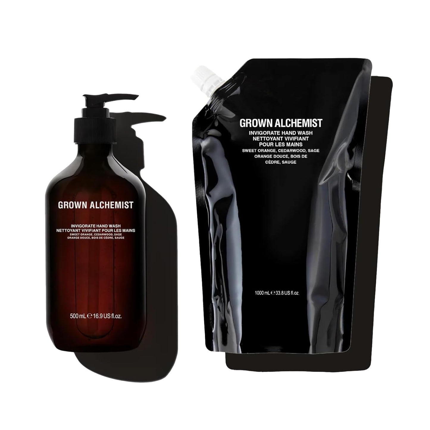 Grown Alchemist Invigorate Hand Wash Set for Optimal Skin Health