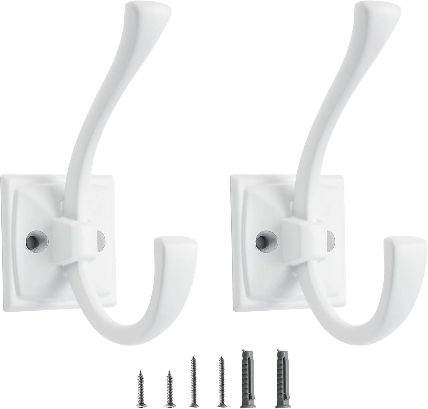 10 Pack Decorative Heavy Duty Towel Hooks for Stylish Storage