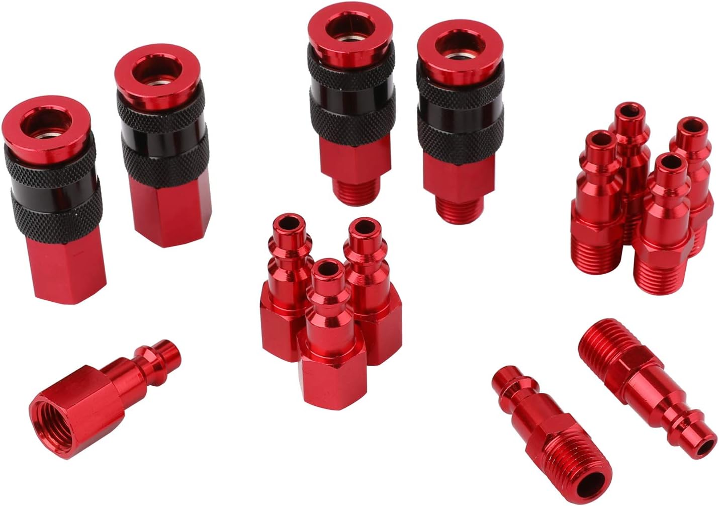 WYNNsky Universal Air Coupler Kit - 14pc Compressor Accessories