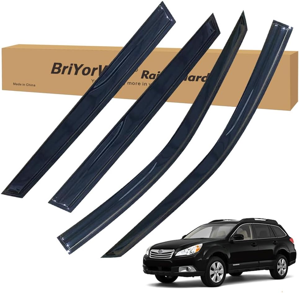 Vent Shades Rain Guards for Outback 2010 2014 Accessories