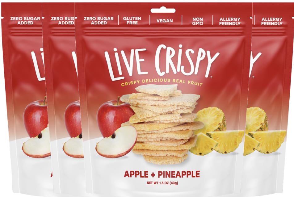 Antioxidant-Rich Pineapple Chips 4 Pack